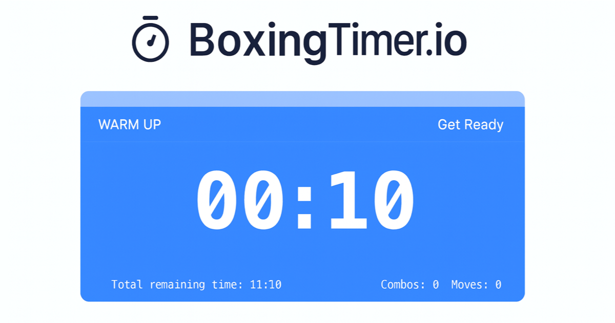 Boxing Timer Online